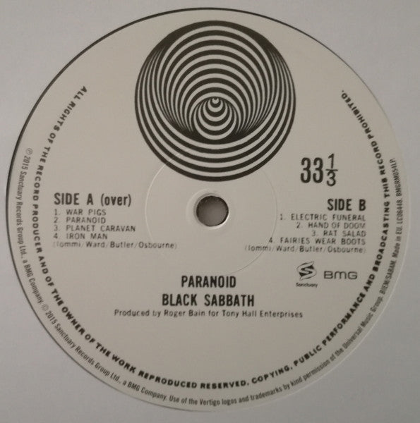 Black Sabbath - Paranoid Vinyl LP (Used)