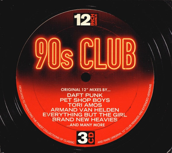 Various – 12 Inch Dance 90s Club 3CD