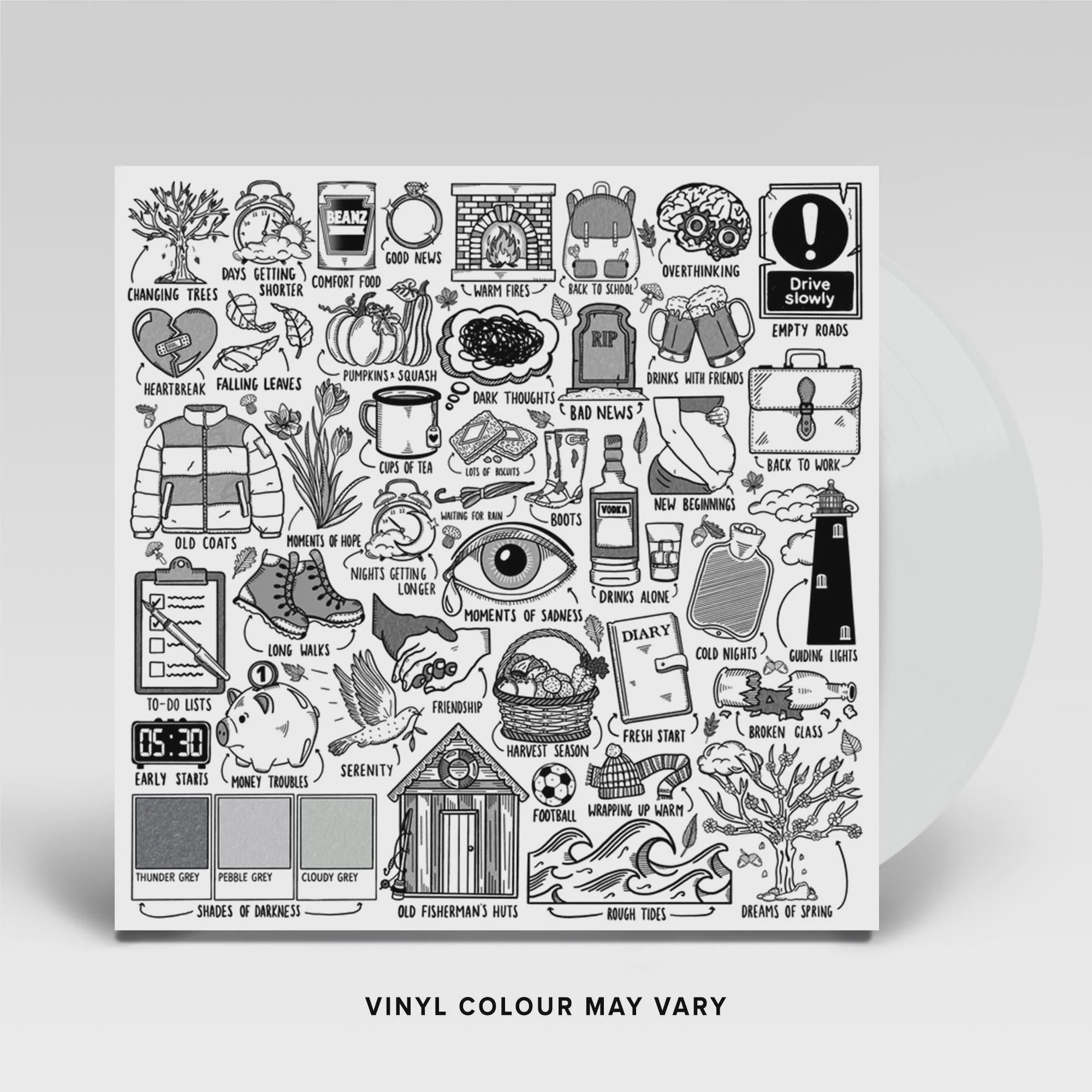 Ed Sheeran - Autumn Variations White Coloured Vinyl LP
