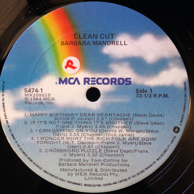Barbara Mandrell - Clean Cut Vinyl LP (Used)