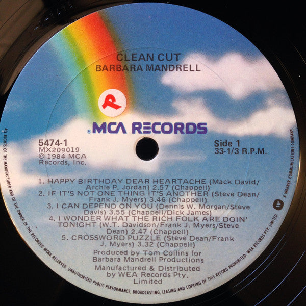 Barbara Mandrell - Clean Cut Vinyl LP (Used)
