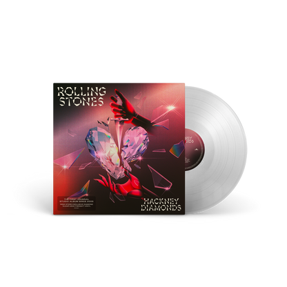Rolling Stones - Hackney Diamonds Indie Exclusive Crystal Clear Coloured Vinyl LP