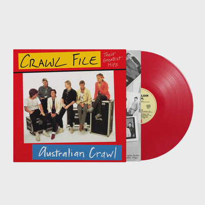 Australian Crawl - Crawl File Red Coloured Vinyl LP