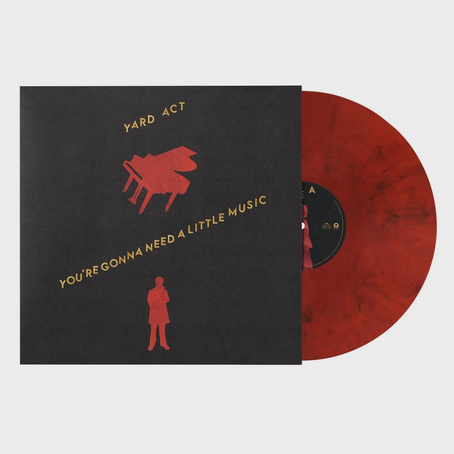 Yard Act - You're Gonna Need A Little Music Red and Black Smoke Coloured Vinyl LP