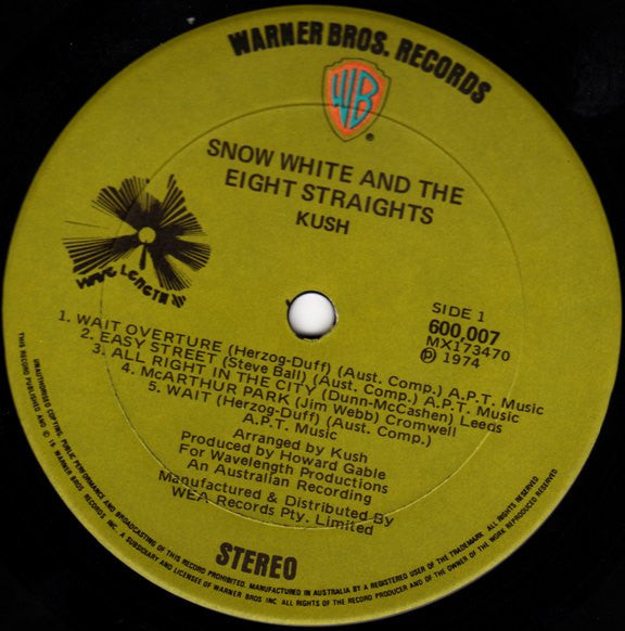Kush - Presents Snow White... And The Eight Straights Vinyl LP (Used)