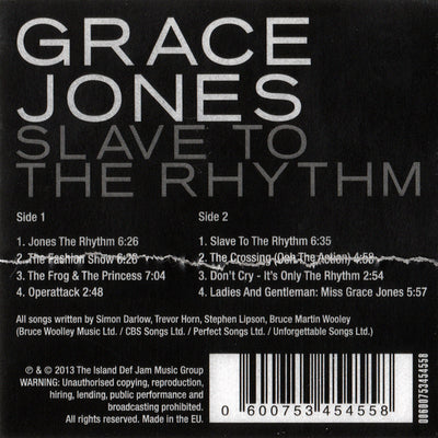 Grace Jones - Slave To The Rhythm Picture Disc Reissue Vinyl LP (Used)