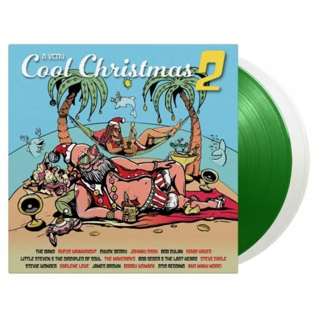 Various Artists - A Very Cool Christmas 2 White & Green Coloured Vinyl 2LP
