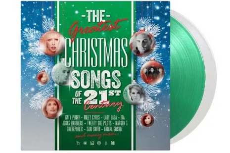 Various Artists – The Greatest Christmas Songs Of The 21st Century Green/White Coloured Vinyl 2LP