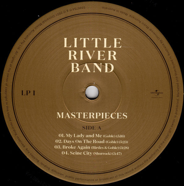 Little River Band - Masterpieces Remastered Vinyl 3LP (Used)