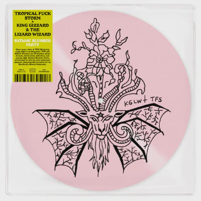 Tropical Fuck Storm + King Gizzard & The Lizard Wizard - Satanic Slumber Party Pink Coloured Vinyl LP