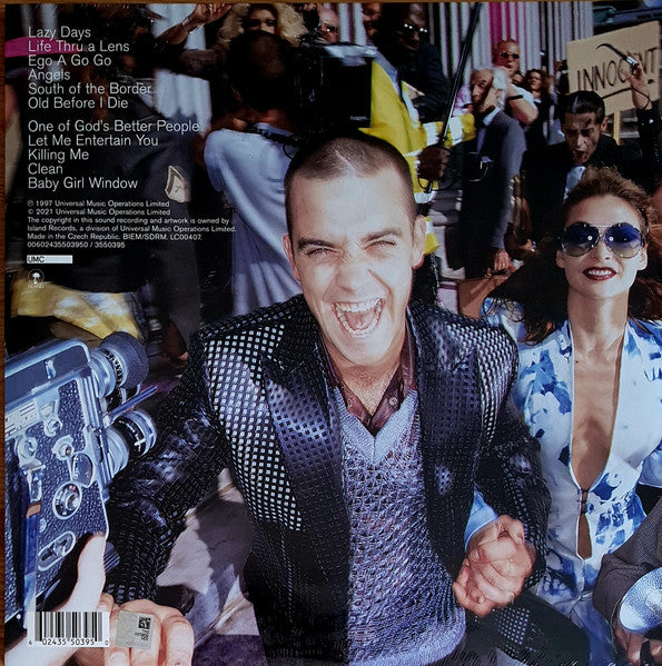 Robbie Williams - Life Thru A Lens Vinyl LP (Used)