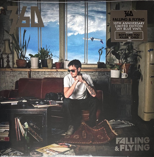 360 - Falling & Flying Blue Coloured Vinyl 2LP (Used)