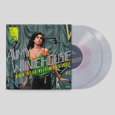 Amy Winehouse - Live At Glastonbury Clear Coloured Vinyl 2LP