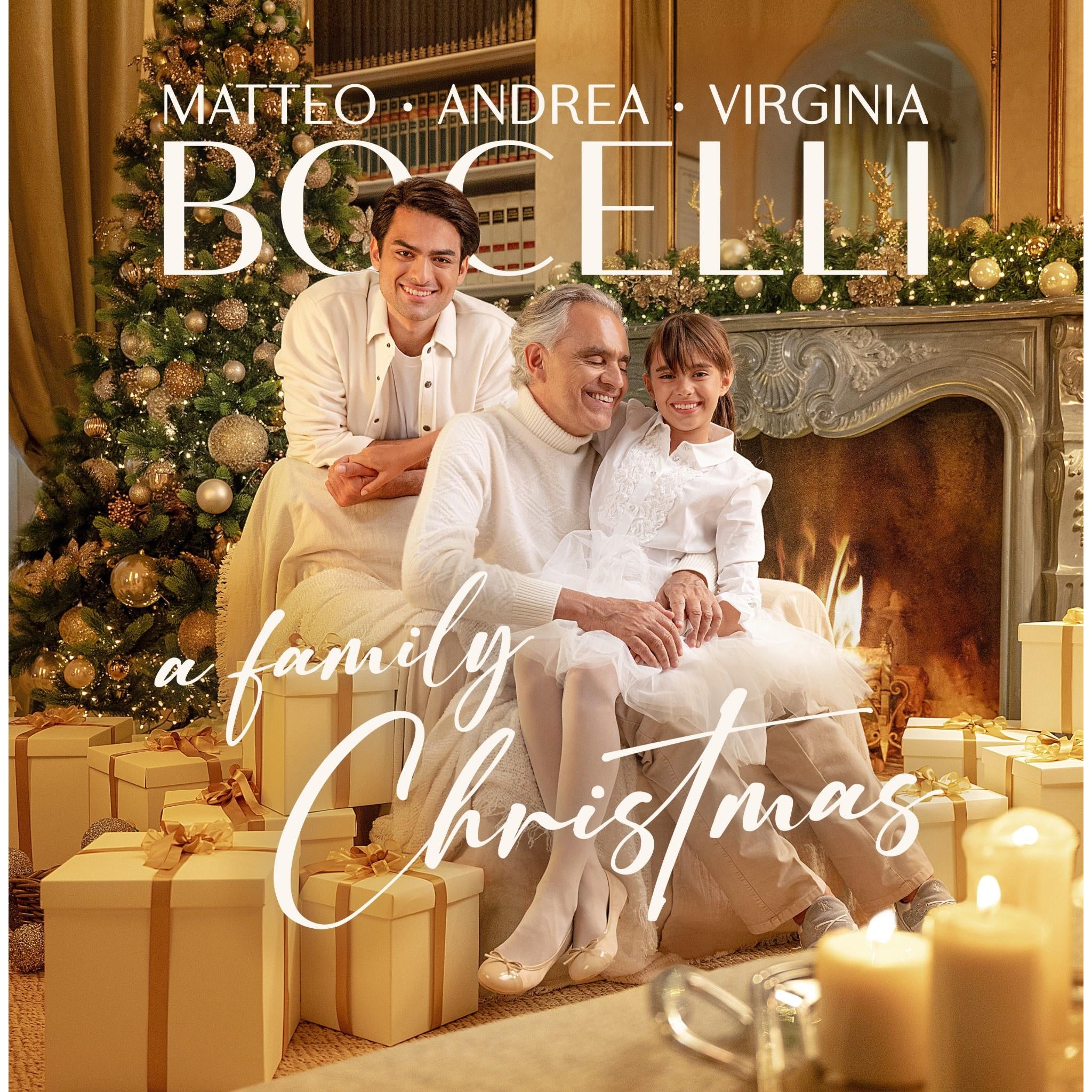 Matteo, Andrea & Virginia Bocelli – A Family Christmas  Vinyl LP (Used)