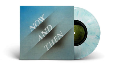 Beatles - Now & Then Limited Edition Blue / White Marbled 7" Vinyl Single
