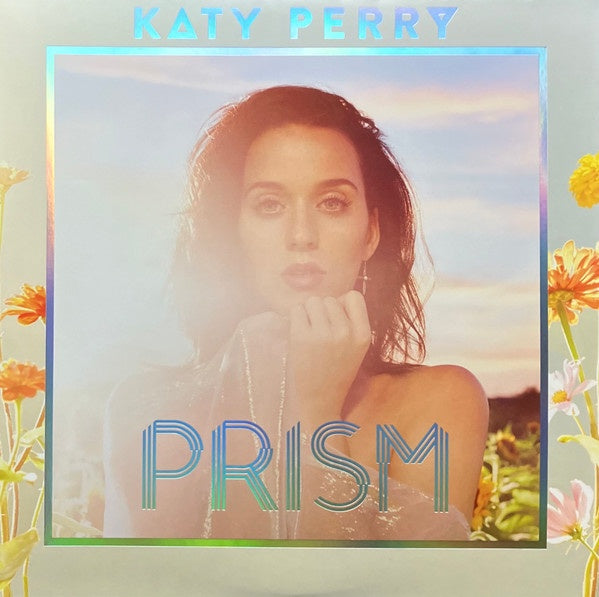 Katy Perry - Prism Limited Edition Reissue 10th Anniversary Clear With Blue Green Orange & Yellow Splatter Coloured Vinyl 2LP (Used)