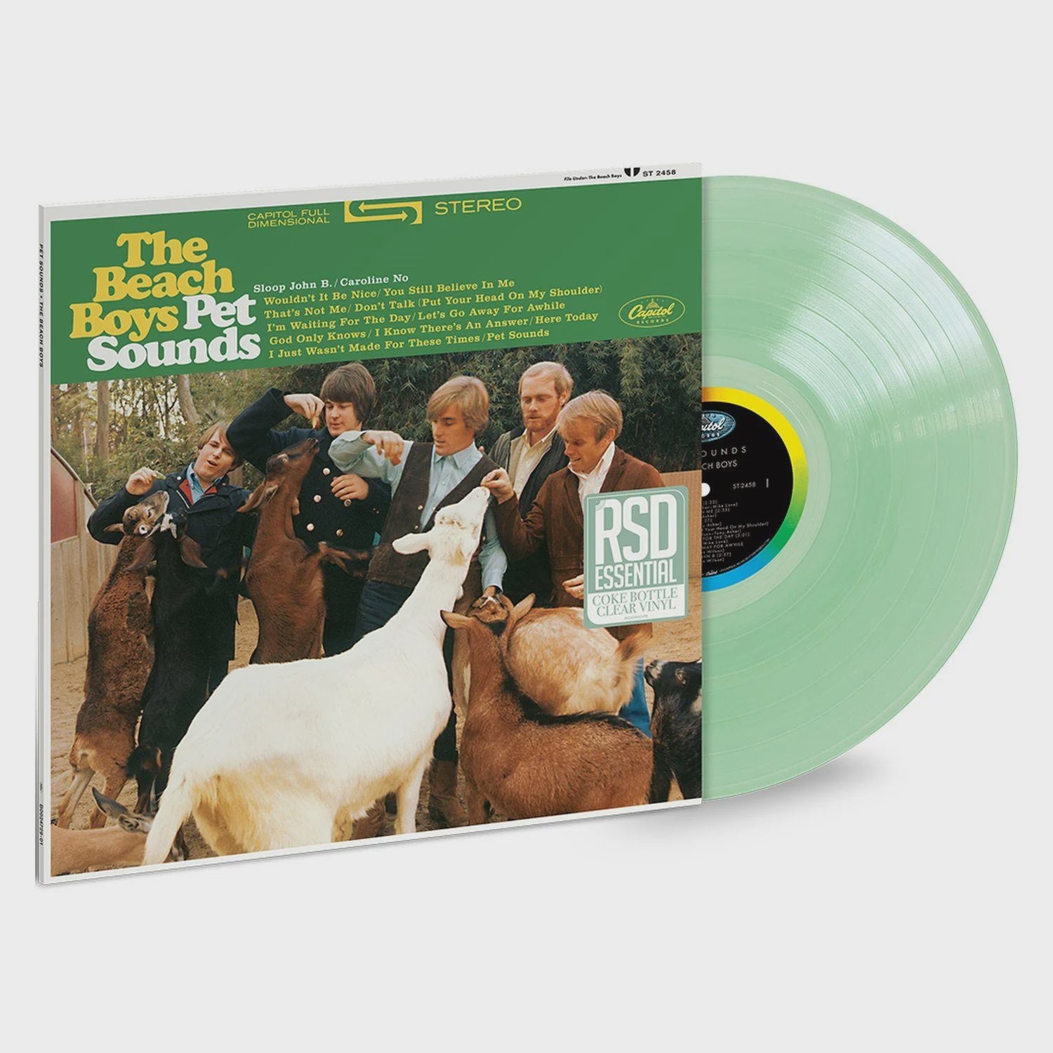 Beach Boys - Pet Sounds RSD Essential Coke Bottle Clear Coloured Vinyl LP