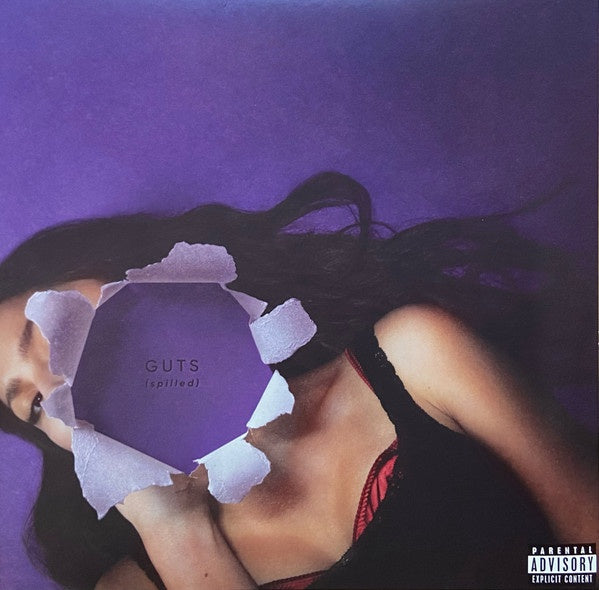 Olivia Rodrigo - Guts (Spilled) Deluxe Edition Limited Edition Clear Red/Purple Splatter Coloured Vinyl 2LP (Used)