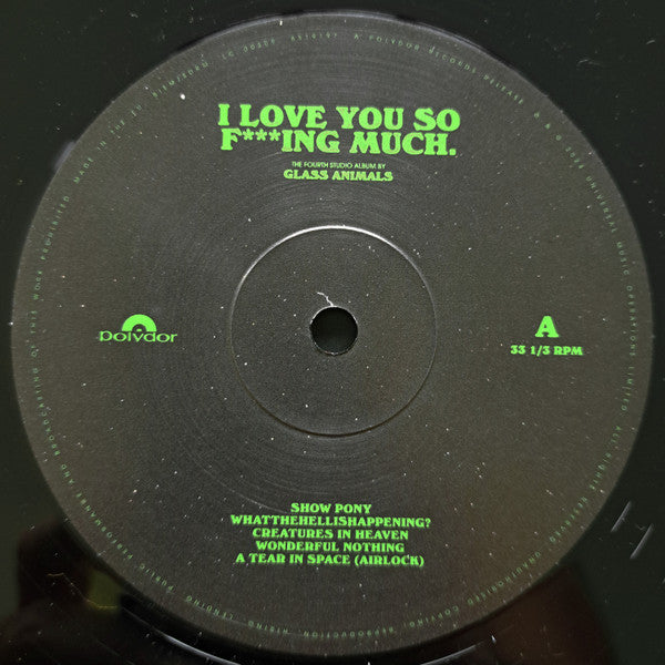 Glass Animals - I Love You So F***ing Much Vinyl LP (Used)