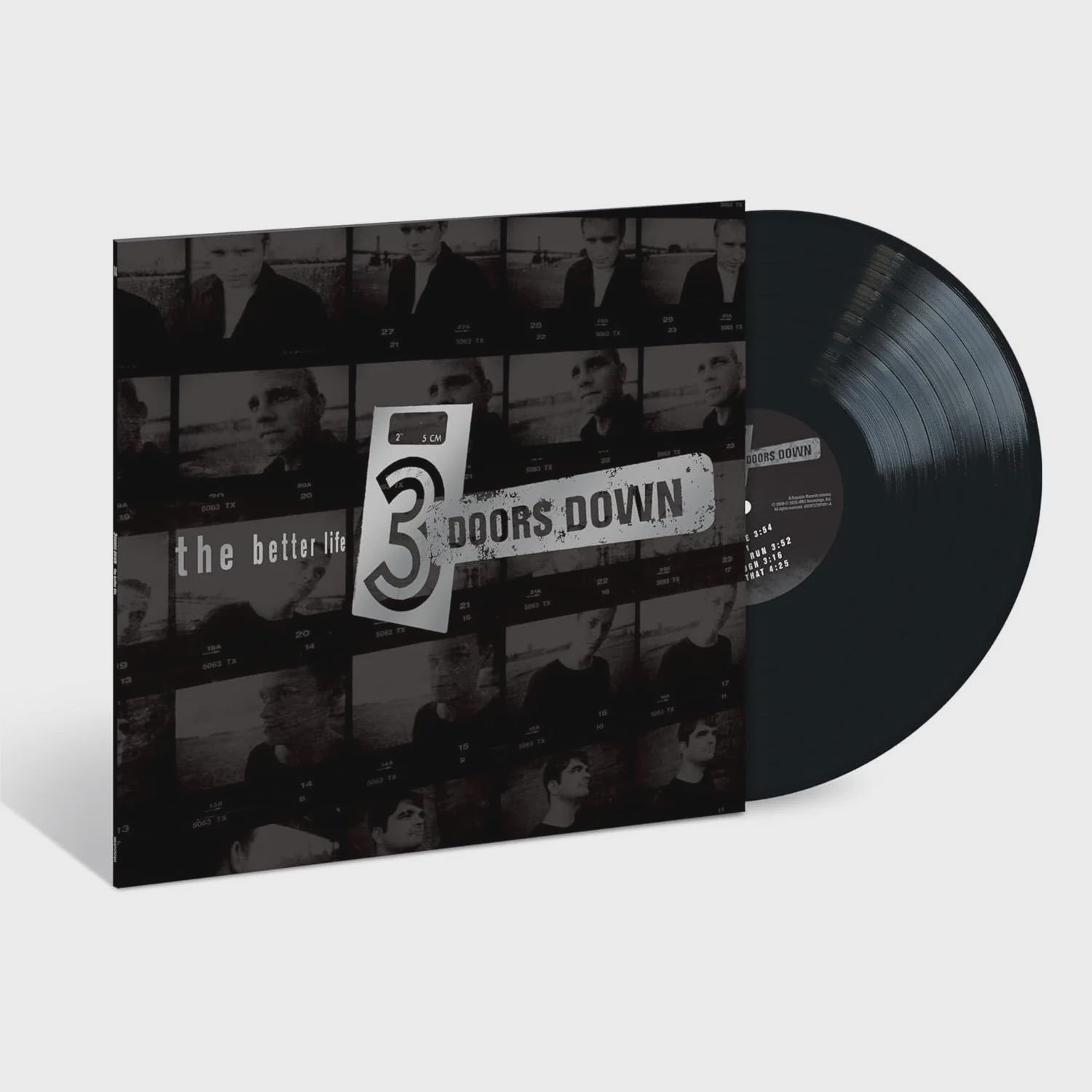 3 Doors Down - The Better Life Silver Foil Embossed Cover Vinyl LP