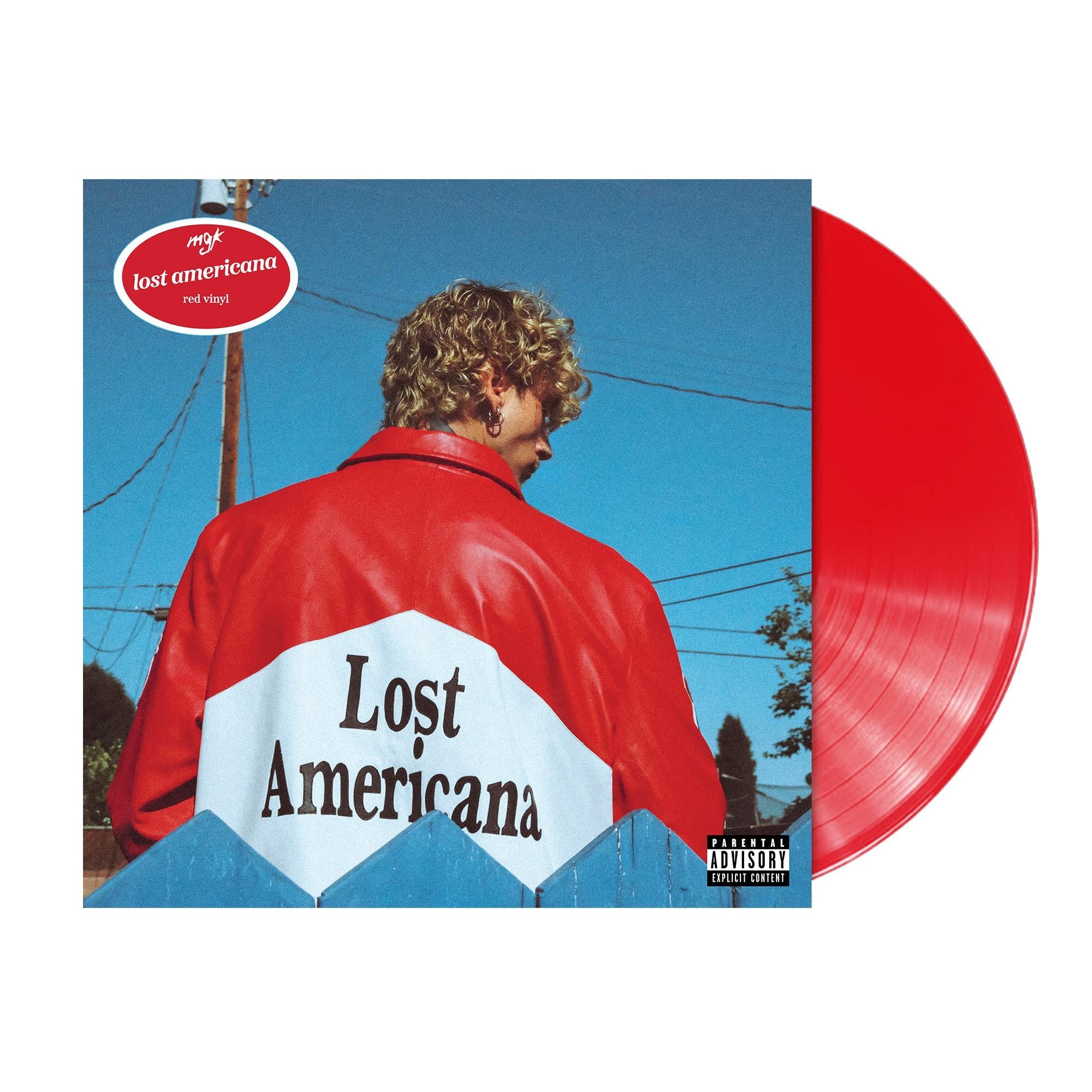 MGK - Lost Americana Opaque Red Coloured Vinyl LP