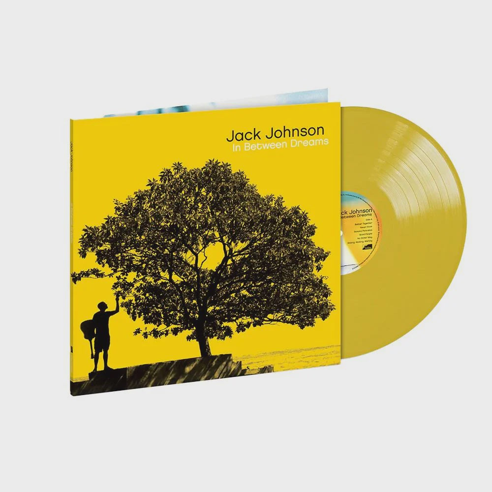 Jack Johnson - In Between Dreams 20th Anniversary Opaque Yellow Coloured Vinyl LP