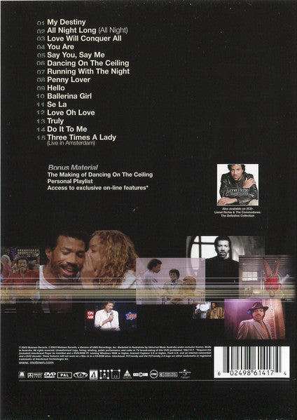 Lionel Richie – The Collection DVD