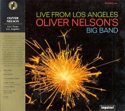 Oliver Nelson's Big Band - Live From Los Angeles Digipak CD