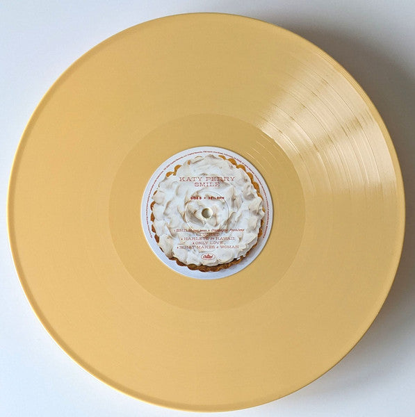 Katy Perry - Smile Limited Edition Custard Coloured Vinyl LP (Used)