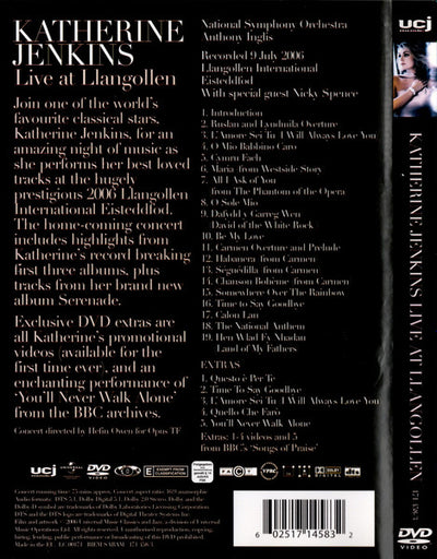 Katherine Jenkins - Live At Llangollen DVD