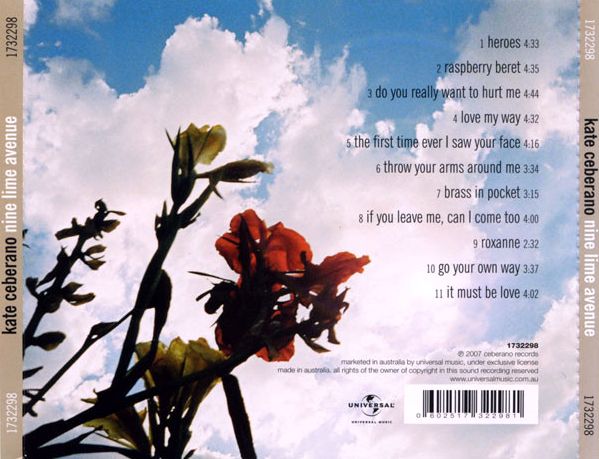Kate Ceberano – Nine Lime Avenue CD