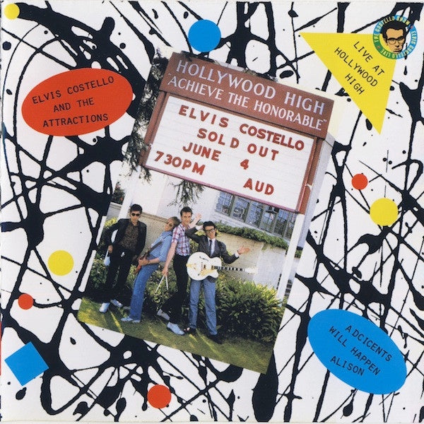 Elvis Costello & The Attractions - Live At Hollywood High CD