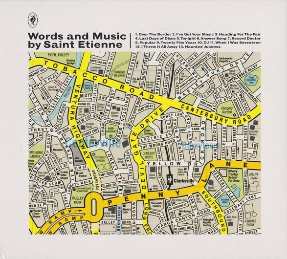 Saint Etienne – Words And Music By Saint Etienne Deluxe Edition Digipak 2CD