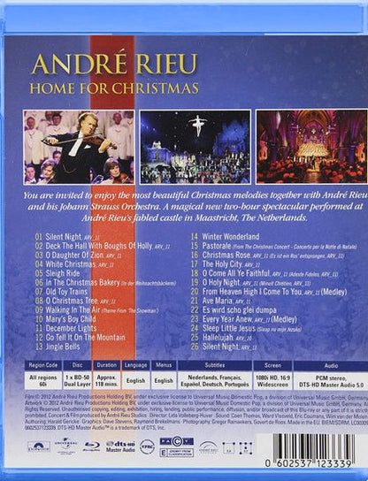 André Rieu – Home For Christmas Blu-Ray DVD