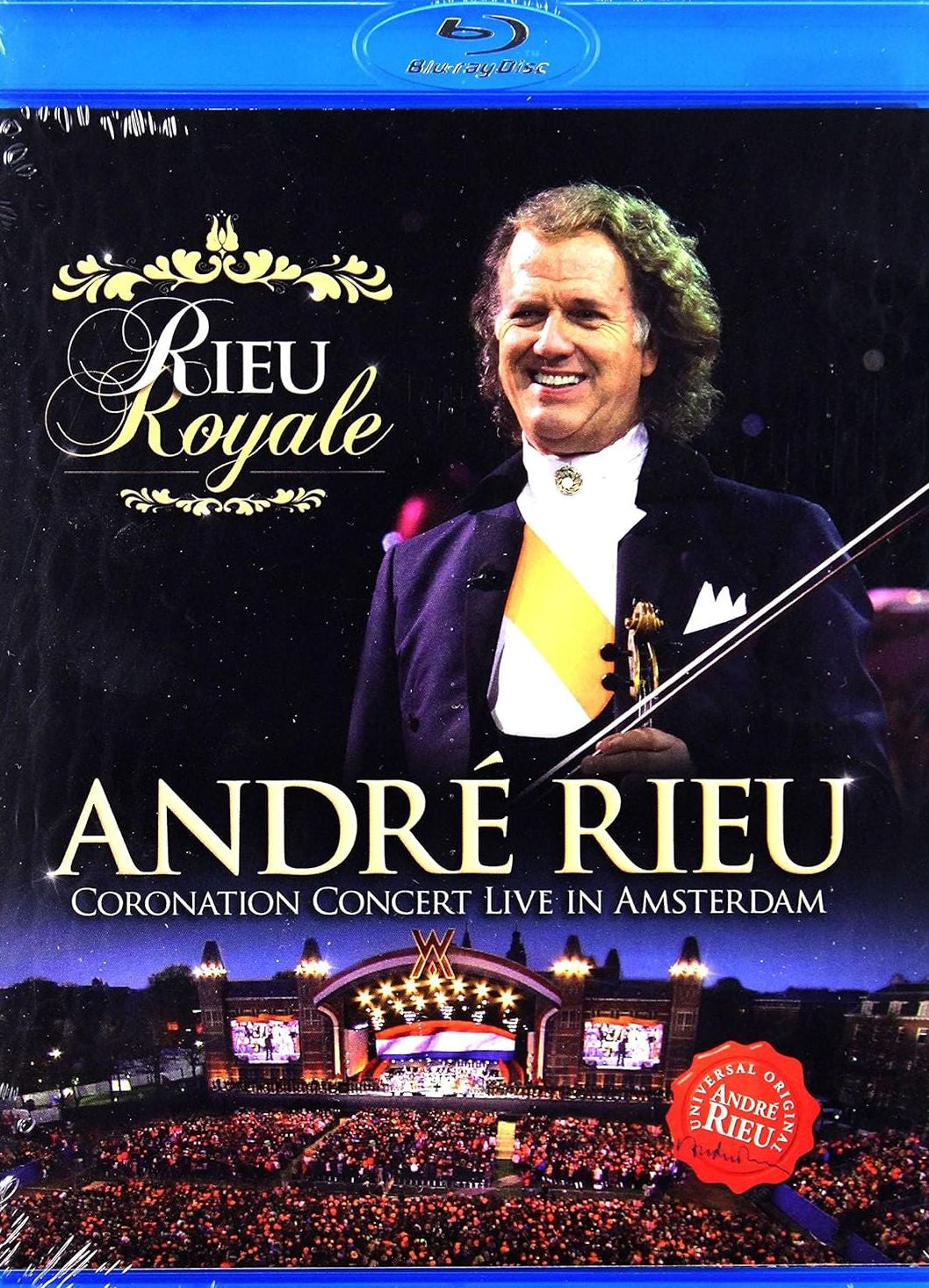 André Rieu – Rieu Royale: Coronation Concert Live In Amsterdam Blu-Ray DVD