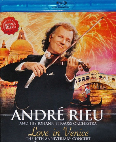André Rieu - Love In Venice: The 10th Anniversary Concert Blu-Ray DVD