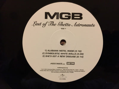 Matthew Good Band - Last Of The Ghetto Astronauts Vinyl 2LP (Used)