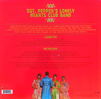 Beatles – Sgt. Pepper's Lonely Hearts Club Band 6 Disc (4CD + 2 Audio/Video Blu-ray/DVD) + Book Super Deluxe Ed Boxset (Used)
