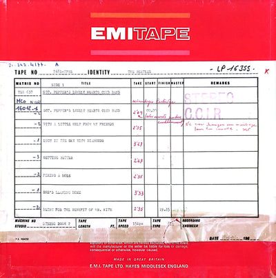 Beatles – Sgt. Pepper's Lonely Hearts Club Band 6 Disc (4CD + 2 Audio/Video Blu-ray/DVD) + Book Super Deluxe Ed Boxset (Used)