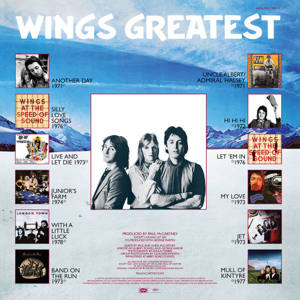 Wings - Wings Greatest Vinyl LP (Used)