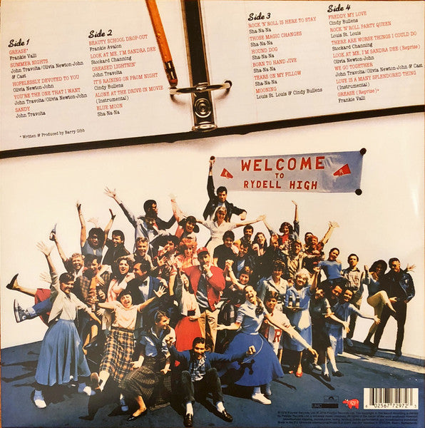 Soundtrack - Grease (The Original Soundtrack From The Motion Picture) 40th Anniversary Vinyl 2LP (Used)