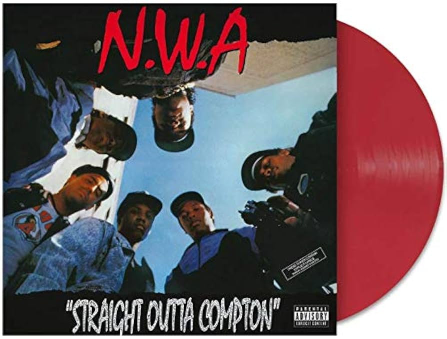 N.W.A - Straight Outta Compton Limited Edition Red Coloured Vinyl LP