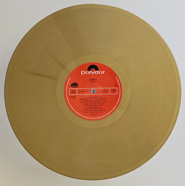 ABBA - Gold Greatest Hits Limited Edition Gold Coloured Vinyl 2LP (Used)