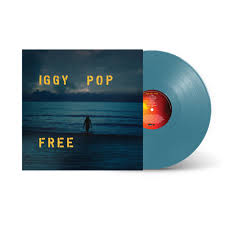Iggy Pop - Free Blue Coloured Vinyl LP (Used)