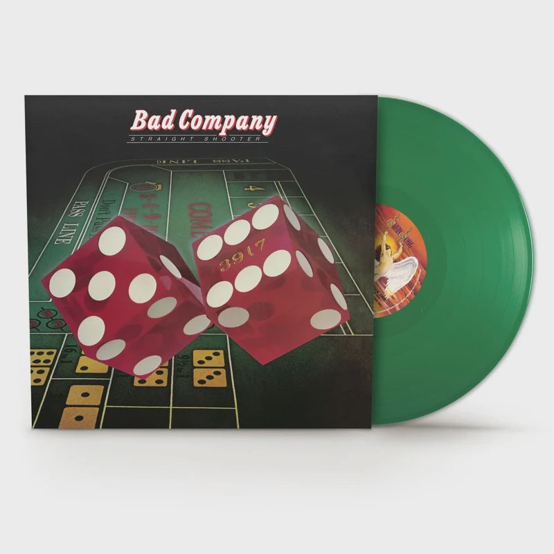 Bad Company - Straight Shooter Opaque Evergreen Coloured Vinyl LP