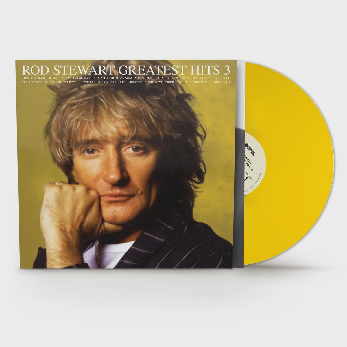 Rod Stewart - Greatest Hits: Vol. 3 Reissue Yellow Coloured Vinyl LP