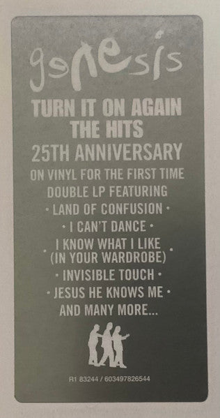 Genesis - Turn It On Again - The Hits Vinyl 2LP (Used)