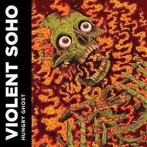 Violent Soho - Hungry Ghost Red/Yellow/Black Sunburst Coloured Vinyl LP