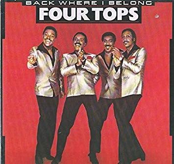 Four Tops - Back Where I Belong Vinyl LP (Used)