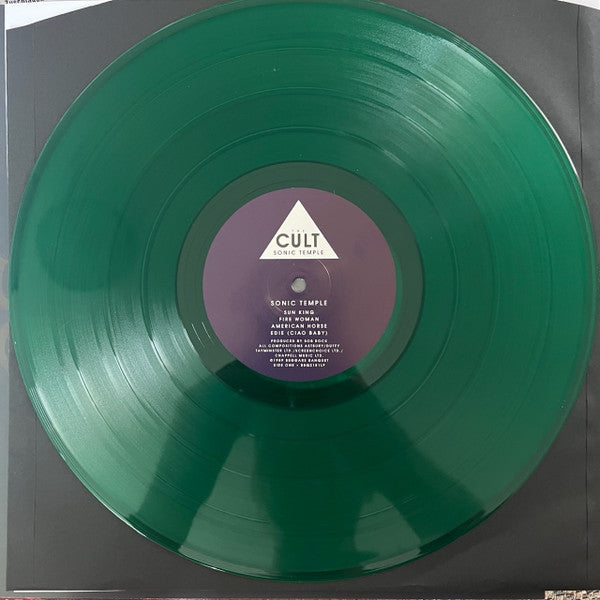 Cult - Sonic Temple Green Translucent Coloured Vinyl  2LP (Used)